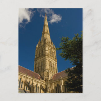 Cartão postal da Catedral de Salisbury