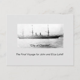 Cartão postal da cidade de Chester