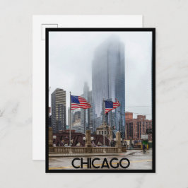 Cartão postal da cidade de Chicago, Illinois