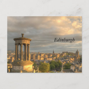 Cartão postal da cidade de Edimburgo