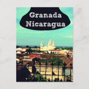 Cartão postal da cidade de Granada, Nicarágua
