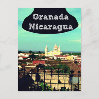 Cartão postal da cidade de Granada, Nicarágua