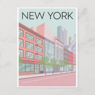 Cartão postal da cidade de Nova York