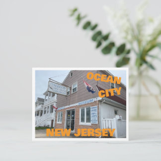 Cartão postal da cidade de Ocean City, Nova Jersey