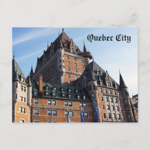 Cartão postal da cidade de Québec