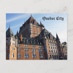 Cartão postal da cidade de Québec