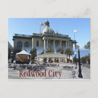 Cartão postal da cidade de Redwood