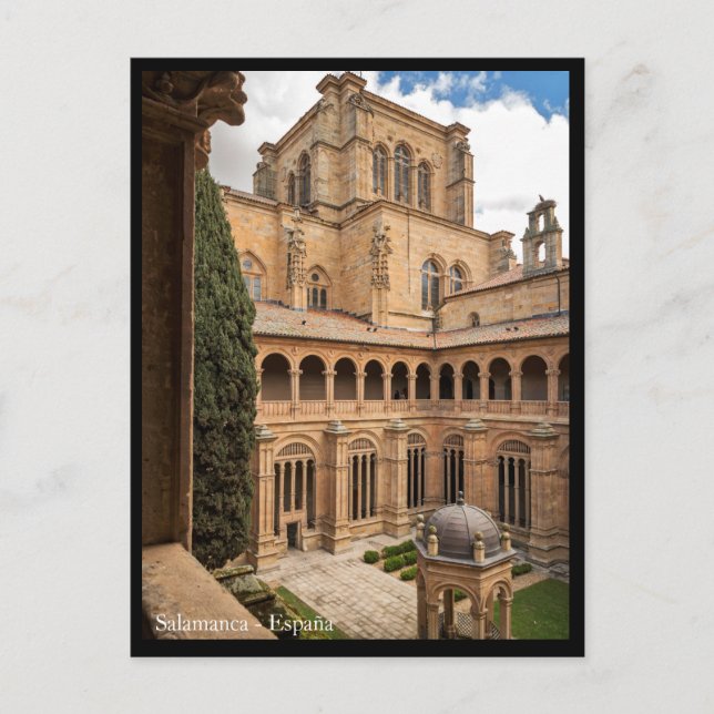 Cartão postal da cidade de Salamanca, Espanha (Frente)