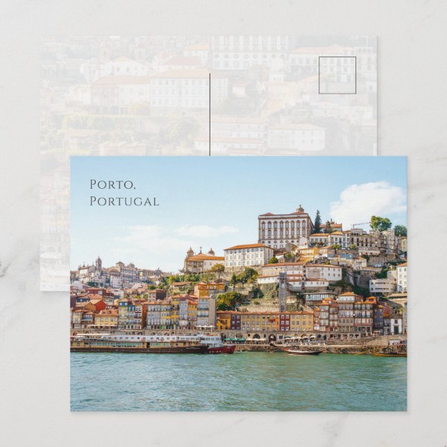 Cartão Postal da Cidade do Porto (Frente/Verso)