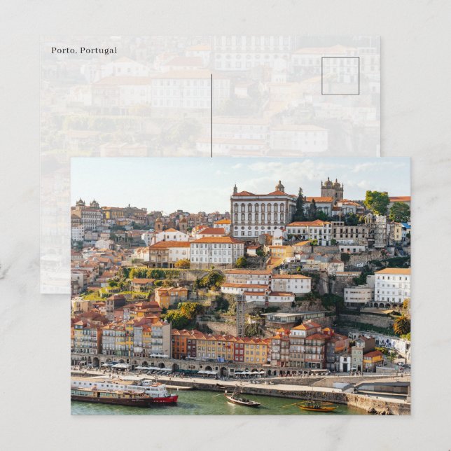 Cartão Postal da Cidade do Porto (Frente/Verso)
