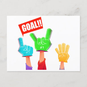 Cartão postal da copa do mundo de futebol de 2022