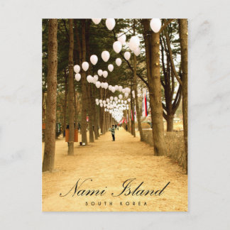 Cartão postal da Coreia do Sul
