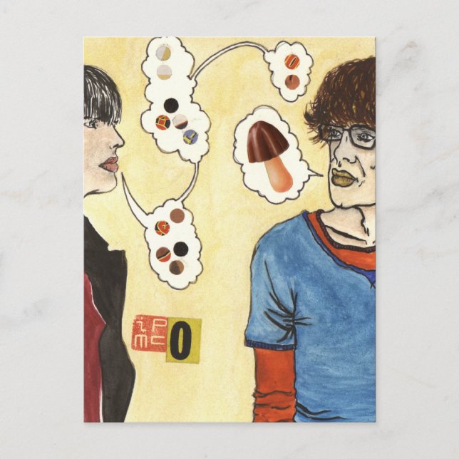 Cartão postal da cultura de droga (Frente)