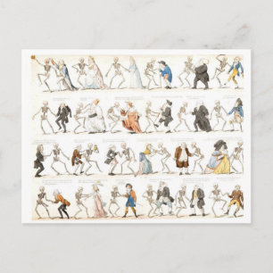 Cartão postal da Dança Mortal