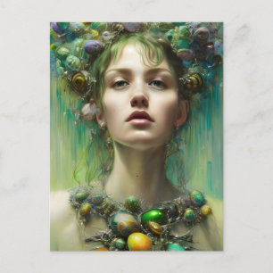 Cartão postal da deusa Ostara