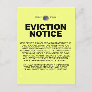 Cartão Postal Da escrivaninha de Deus