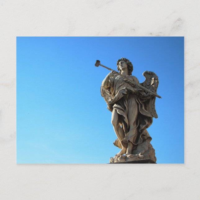 Cartão postal da Estátua Angel (Frente)