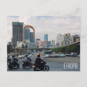 Cartão postal da Etiópia
