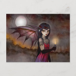 Cartão Postal da Fada Vampira de Victoria Ambulant
