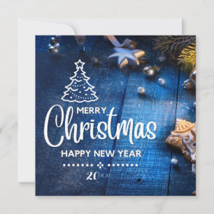Cartão postal da família Feliz Natal
