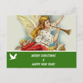 Cartão postal da família Feliz Natal