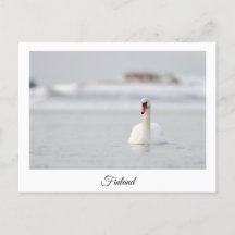 Cartão postal da Finlândia souvenir