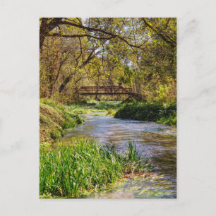 Cartão Postal da Fonte Hodgson Spring