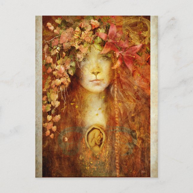 Cartão postal da Força de Vida de Gaia (Frente)