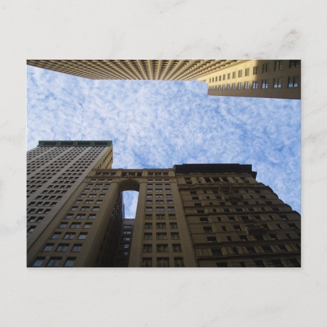 Cartão postal da foto dos cânions vivos da cidade  (Frente)