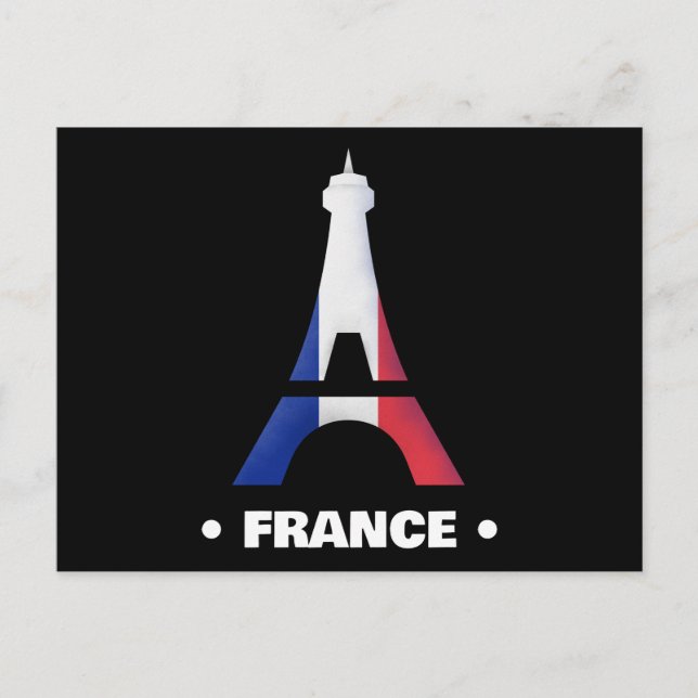 Cartão postal da França (Frente)