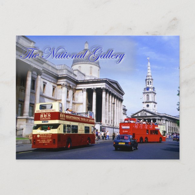 Cartão postal da galeria nacional (Frente)