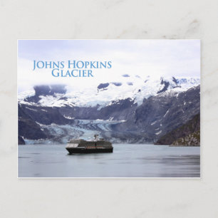 Cartão Postal da Geleira Johns Hopkins