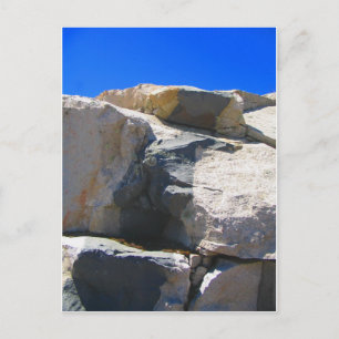 Cartão postal da Geologia do Dike Rock Basalt