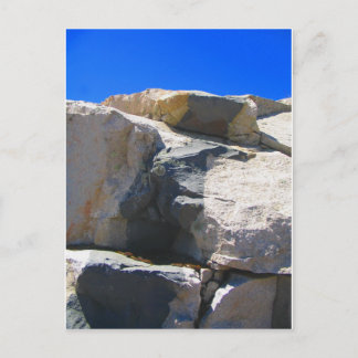 Cartão postal da Geologia do Dike Rock Basalt