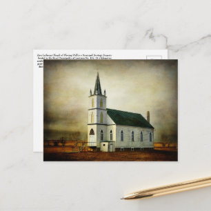 Cartão postal da Igreja Nacional Texturizada