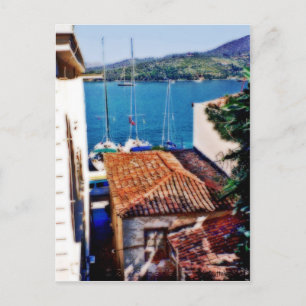 Cartão postal da Ilha Aegina