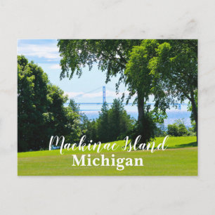 Cartão postal da Ilha Mackinac Michigan