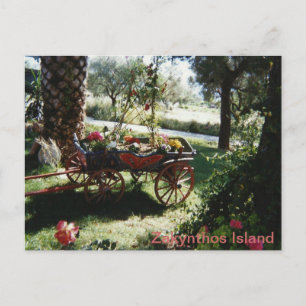 Cartão postal da ilha Zakynthos