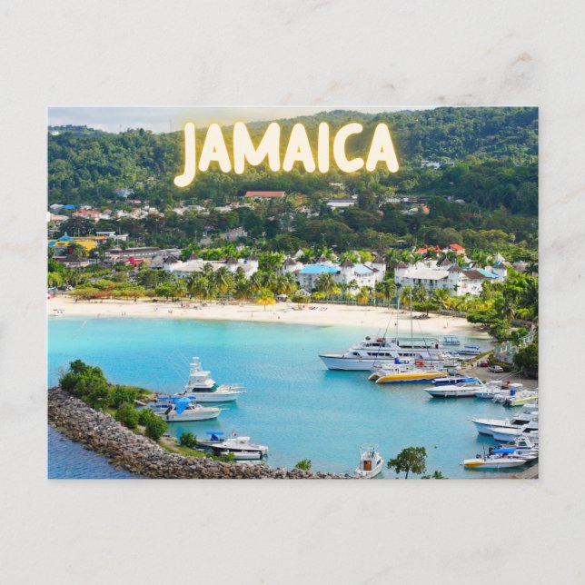 Cartão Postal da Jamaica (Frente)