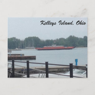 Cartão postal da Kelleys Island Ferry