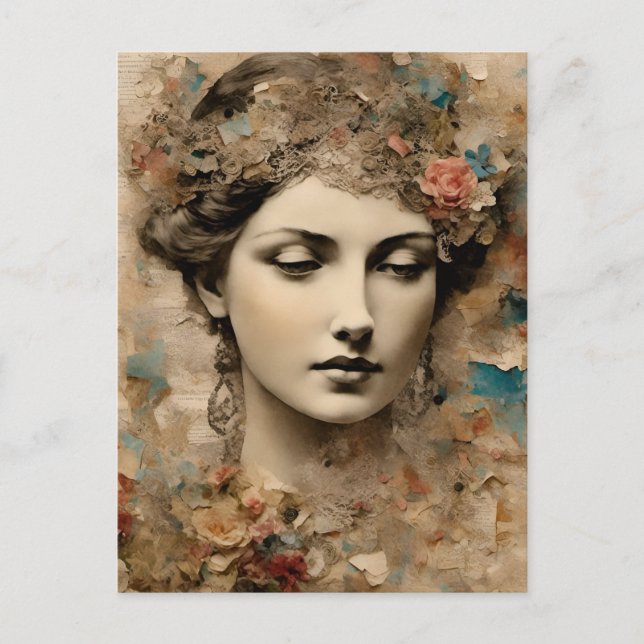 Cartão postal da Lady Collage (Frente)