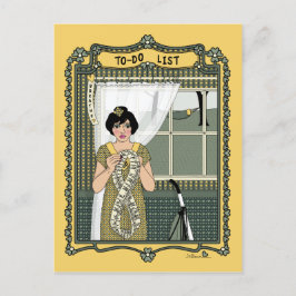 Cartão postal da Lista de Tarefas Pendentes
