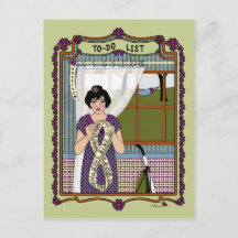 Cartão postal da Lista de Tarefas Pendentes