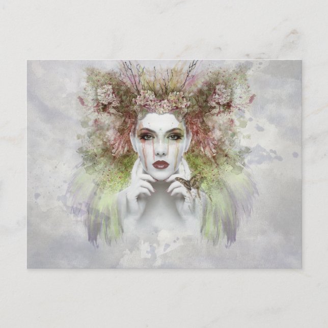 cartão postal da mãe natureza (Frente)