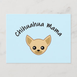 Cartão postal da mamãe Chihuahua