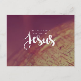 Cartão Postal Dá-me Jesus