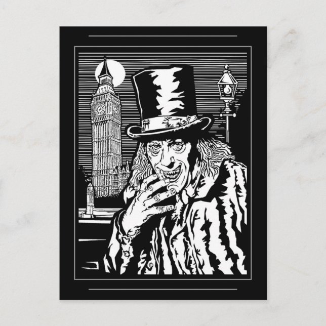 Cartão postal da meia-noite (Frente)