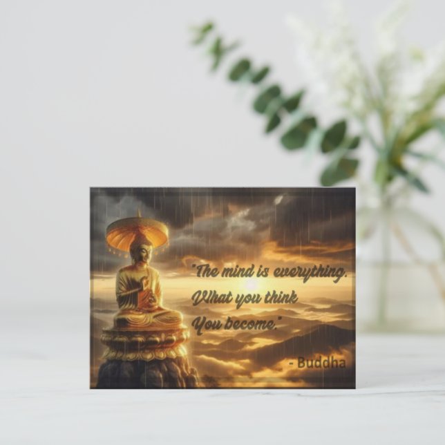 Cartão postal da Mente Tudo (Em pé/Frente)