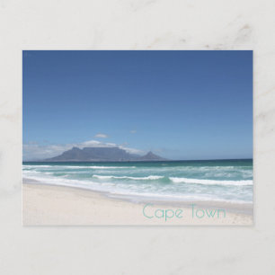 Cartão postal da Mesa de montanha da Cidade do Ca