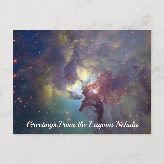Cartão Postal da Nebulosa Lagoon (Frente)